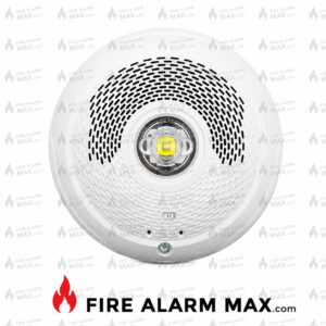 System Sensor SPSCWLED-P Ceiling Speaker Strobe, Plain