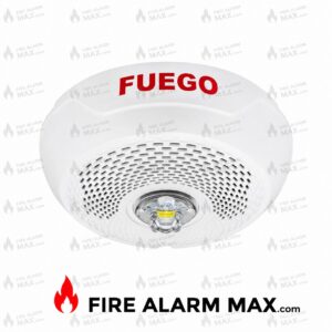 System Sensor SPSCWLED-SP Ceiling Speaker Strobe, Spanish