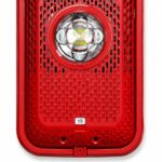 System Sensor SPSRLED-P Indoor Speaker Strobe, Plain, Red