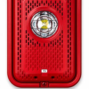 System Sensor SPSRLED-SP LED Speaker Strobe Red, Fuego.