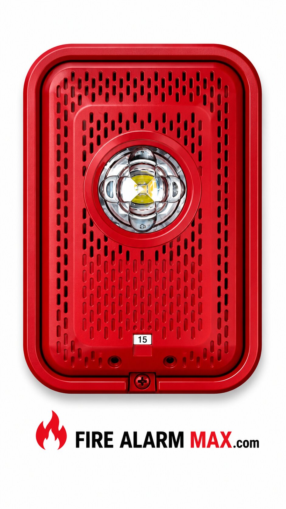 System Sensor SPSRLED-SP LED Speaker Strobe Red, Fuego.