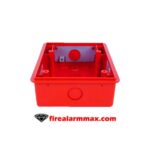 Siemens SPSSB-R Weatherproof Back Box Red