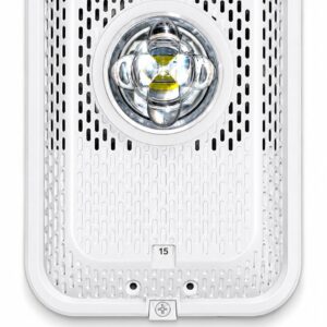 System Sensor SPSWLED-P Wall Speaker Strobe, Plain, White