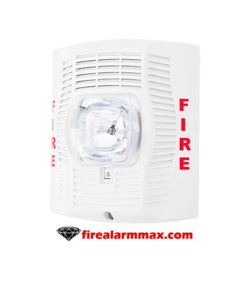 System Sensor SPSWV Wall Speaker Strobe (White)