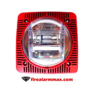 Gentex SSPK24-110WR Red Speaker Strobe