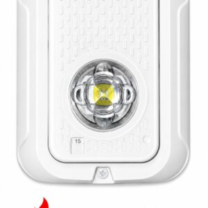 System Sensor SWLED-P Wall Strobe with LED, White