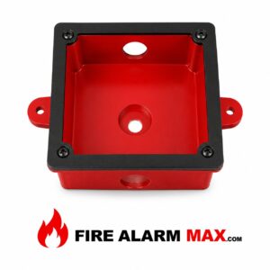 System Sensor WBB Weatherproof Back Box-Red P/N: S000760K04