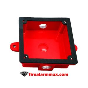 System Sensor WBB Weatherproof Back Box-Red P/N: S000760K04