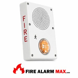 Edwards WG4WA-SVMC Speaker-strobe, White, “ALERT”