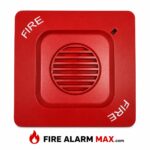 Edwards WGARF Outdoor Horn, Fire, Red