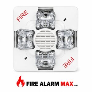 Edwards WGAVWF Outdoor Horn/Strobe, White, FIRE