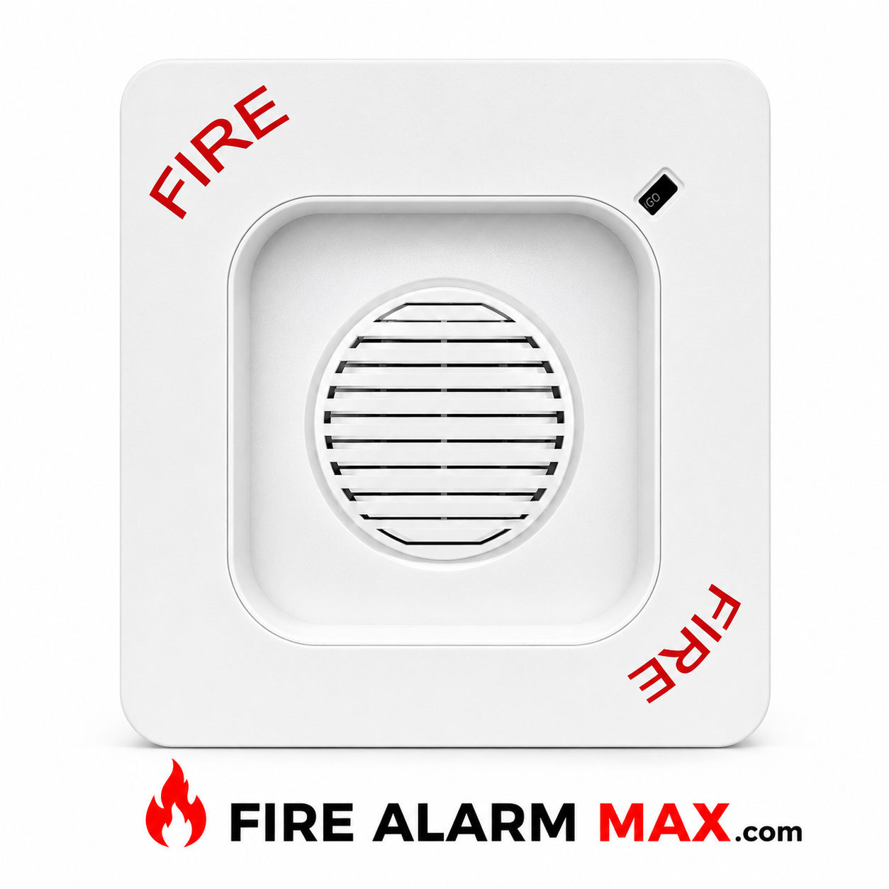 Edwards WGAWF Outdoor Rated Horn, White, FIRE
