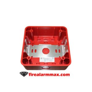 Siemens ZB-R. Weatherproof Back Box-red P/n:500-636193