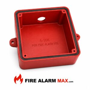 Simplex 2975-9009 Weatherproof Back Box, Red