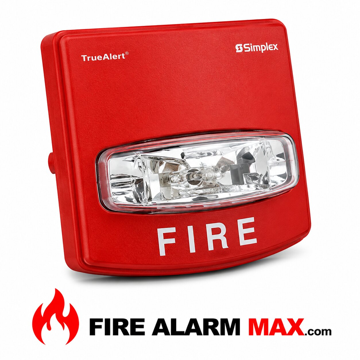 Simplex 4906-9105 Wall Mount Strobe Weatherproof (Red)