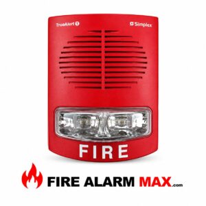Simplex 4906-9251 Wall Speaker Strobe (Red) 0743275