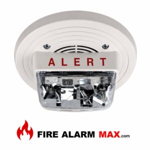 Simplex 4906-9256 Addressable Ceiling Speaker Strobe