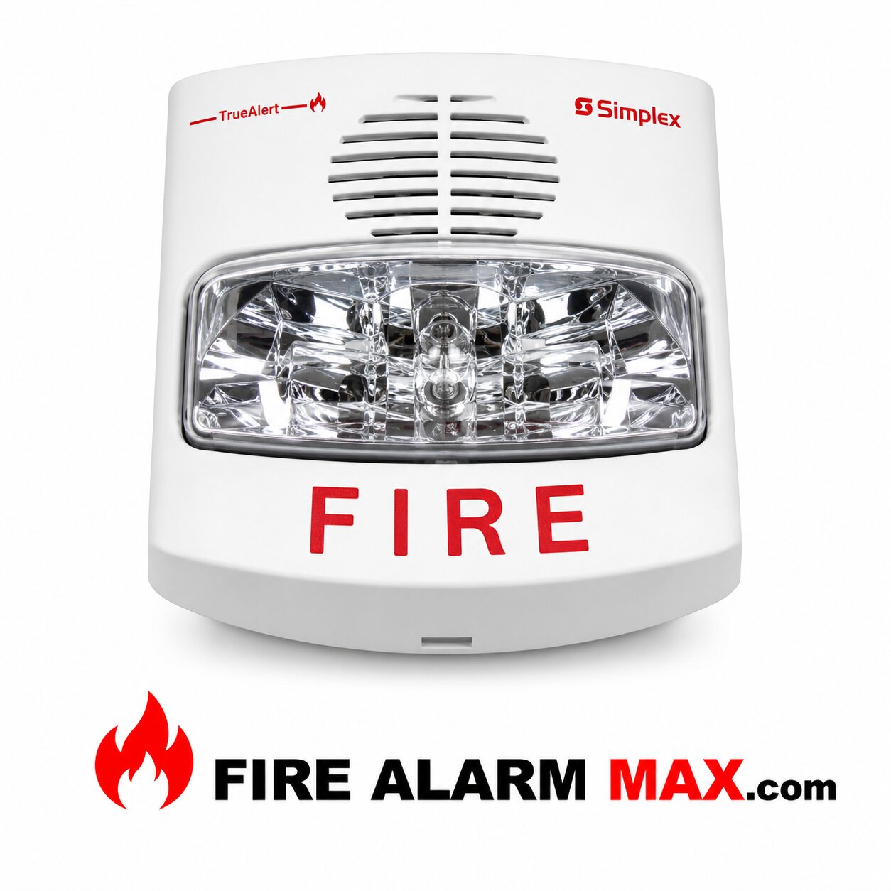 Simplex 49AV-WWF Wall White Horn Strobe