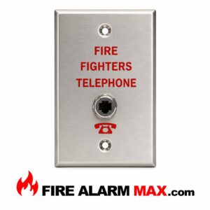 Edwards 6833-4 Telephone Wall Plate
