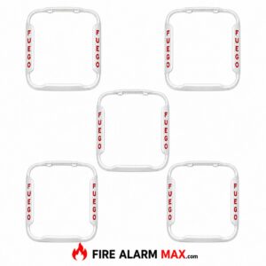 System Sensor BZSPW-SP Wall White Bezel Kit (Spanish)