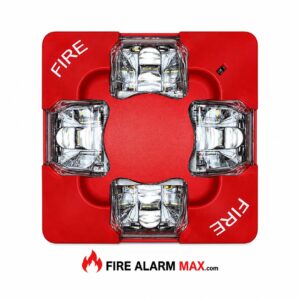 Edwards EWGVMRF Outdoor Strobe Red FIRE