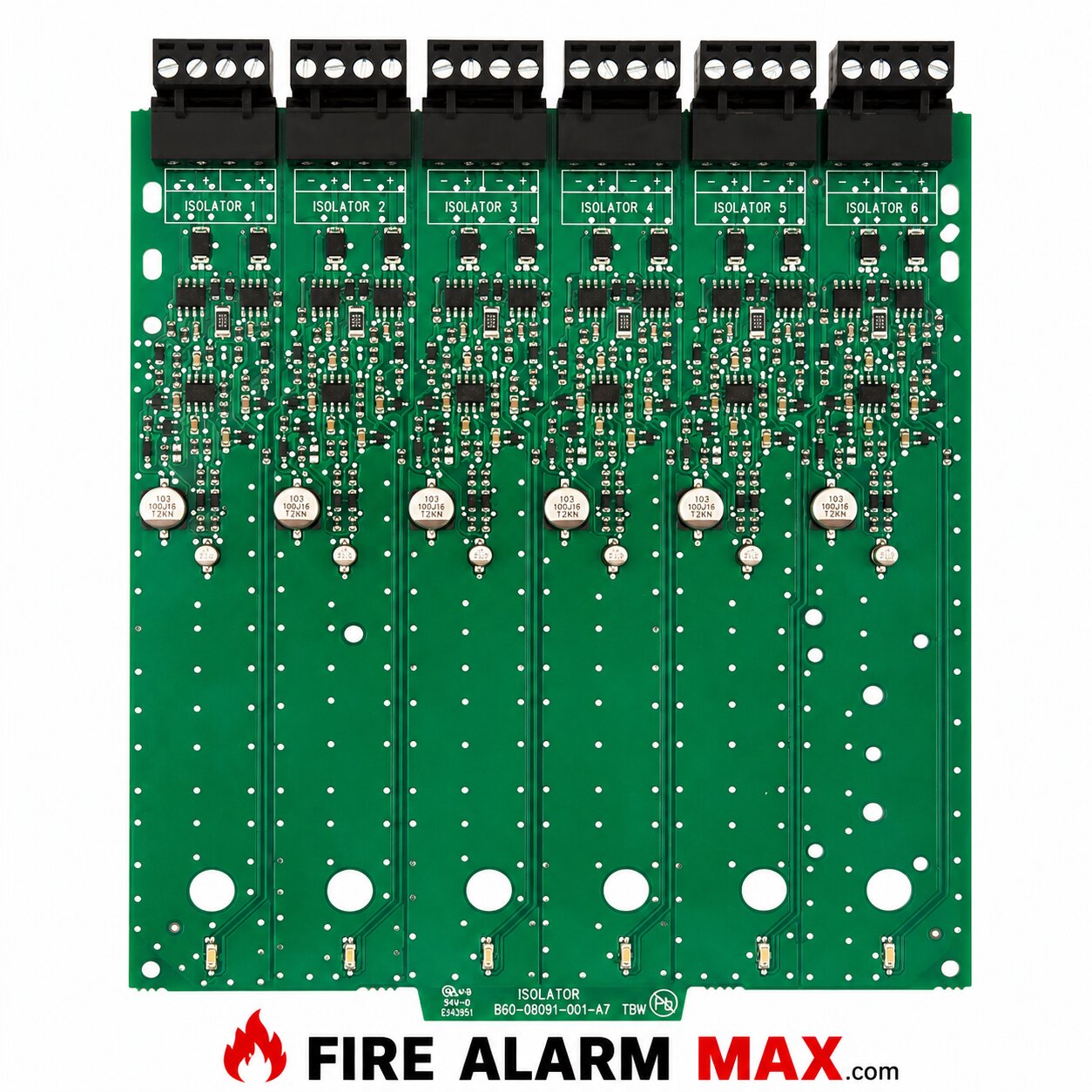 System Sensor ISO-6 Six Fault Isolator Module