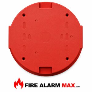 Eaton LSPKBB-CR LED Speaker Surface Backbox Red