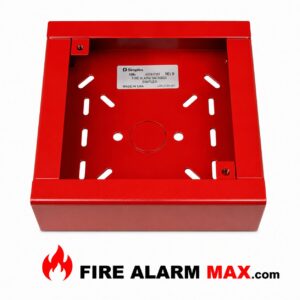 Wheelock SHBB-R Surface Back Box Red