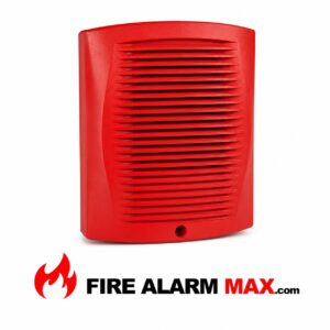 System Sensor SPR Wall Speaker Red