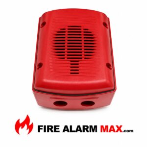 System Sensor SPRK Wall Speaker Outdoor Red