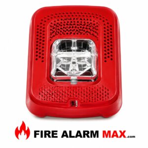 System Sensor SPSRL Wall Speaker Strobe Red