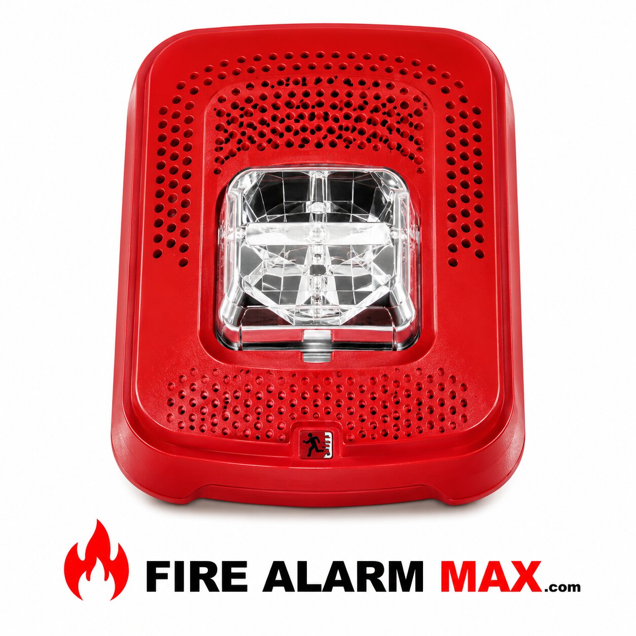 System Sensor SPSRL Wall Speaker Strobe Red