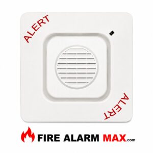 Edwards WGSWA Outdoor Speaker ALERT White