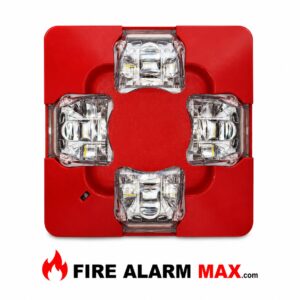 Edwards WGVRN Outdoor Strobe None Marking Red